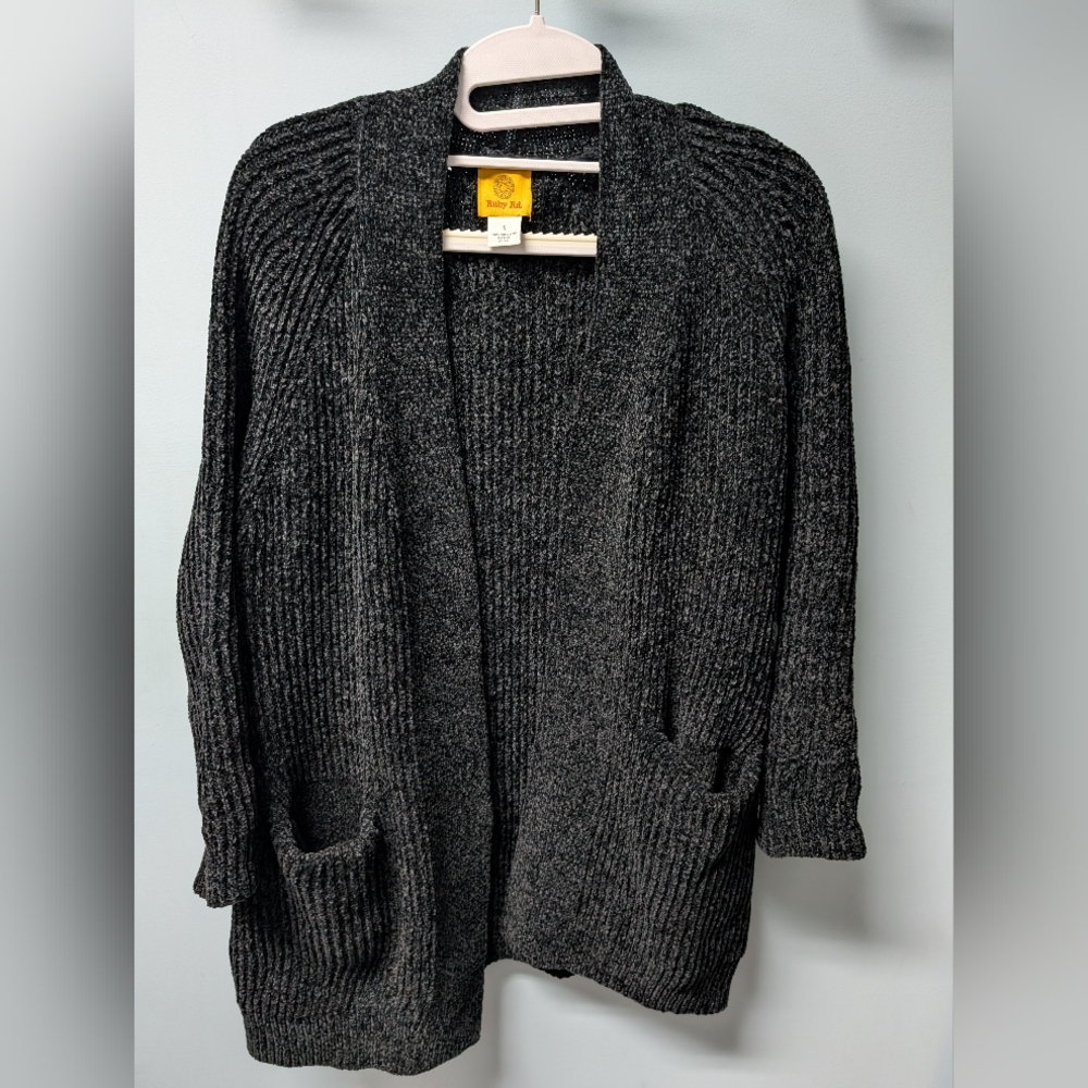Versatile dark grey Cardigan - Size Small